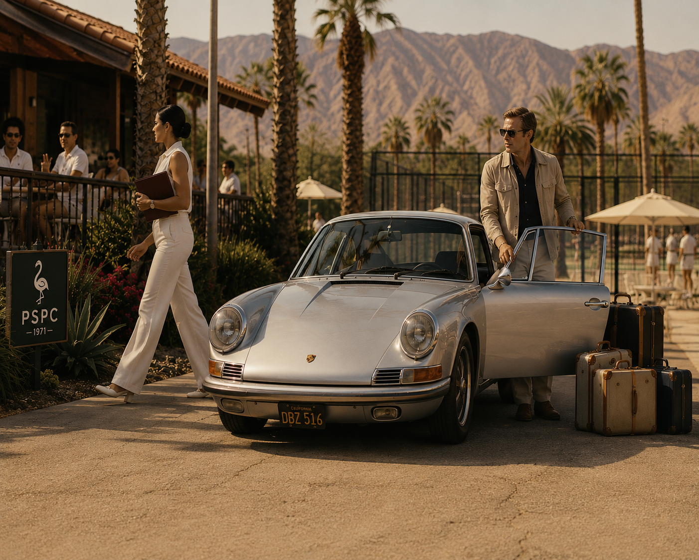 Arrival — Palm Springs Padel Club