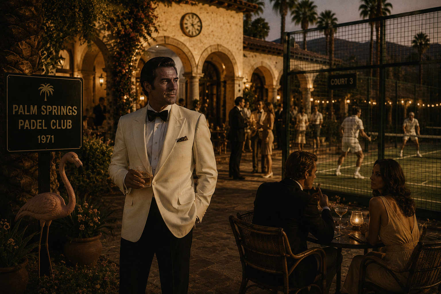 The Man in the White Dinner Jacket